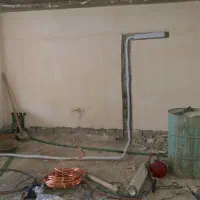 سرویس وتعمیرکولرگازی واجرای لوله گذاری توکار کولر