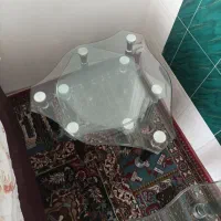 میز عسلی شیشه‌ای جلو مبلی|مبلمان خانگی و میز عسلی|اردبیل, |دیوار