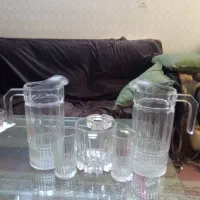پارچ ولیوان وجای یخ