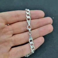 زنجیر نقره مردانه ترک مدل کارتیه عیار۹۲۵ با فاکتور|جواهرات|تهران, گیشا|دیوار