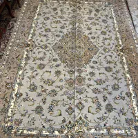 ۳تخته ۶متری جفت کاشان کرک و ابریشم دستباف|فرش|تهران, پاسداران|دیوار