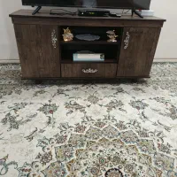 زیر تلوزیونی چوبی