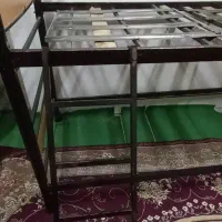 تخت دوطبقه فلزی|تخت و سرویس خواب|همدان, |دیوار