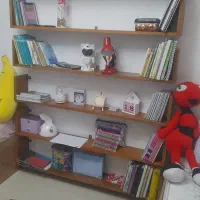 کتابخانه|کتابخانه، شلف، قفسه‌های دیواری|قزوین, |دیوار