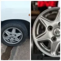 ۴ عدد رینگ پراید در حد
