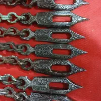 چفت فولادی یزدی|کلکسیون اشیاء عتیقه|اشکذر, |دیوار