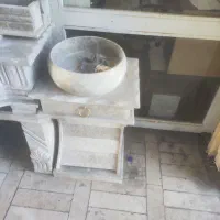 روشویی سنگی سنگ پرشین|لوازم سرویس بهداشتی|فشاپویه, |دیوار