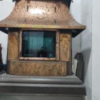 بخاری گازی شومینه درحدنو|بخاری، هیتر، شومینه|ابهر, |دیوار