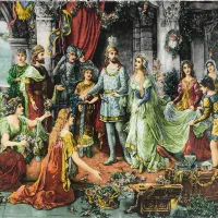 تابلو فرش دست بافت