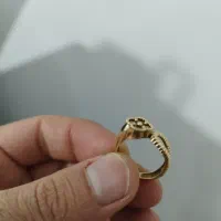 حلقه یا انگشتر طلا 4درصد بالای تابلو فقط تا فردا