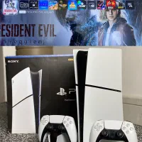 Ps5 اسلیم کپیخور + دودسته با پایه + بازی های جدید