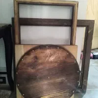 قاب چوبی آیینه درب جاکفشی دراور صایع دستی|صنایع دستی و سایر لوازم تزئینی|شیراز, شهرک بهشتی|دیوار