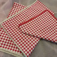 سفره پارچه ای دانتل|سفره، حوله، دستمال آشپزخانه|بهشهر, |دیوار