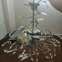 لوستر|لوستر و چراغ آویز|شاهینشهر, برخوار غرب|دیوار