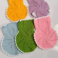 عروسک لیف عروسکی ساده اسکاج دستگیره دست بافت|لوازم حمام|گنبد کاووس, |دیوار