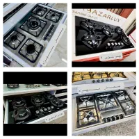گازتوکار رومیزی طرح فر هود سینک گرانیتی کد JU7458