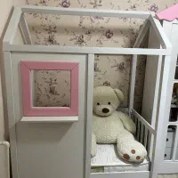 سرویس خواب کودک طرح کلبه|تخت و صندلی بچه|کرج, شهرک شهرداری|دیوار