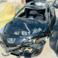 تصادفی پژو۲۰۷تیو فایومشکی مدل ۱۴۰۱ سقف شیشه پانا|خودرو سواری و وانت|تهران, شهید فکوری|دیوار