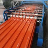 ورق های شیروانی رنگی گالوانیزه نما لمبه ابرو