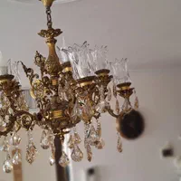 لوستر برنجی|لوستر و چراغ آویز|تهران, مهران (سیدخندان)|دیوار