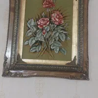 تابلو ساقه گندم.خطاطی نقاشی شیشه قلم.فرش دستباف|تابلو، نقاشی، عکس|مشهد, بلال|دیوار