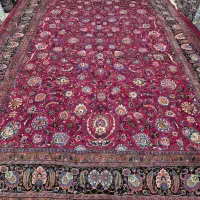 فرش دستباف تک ۱۸ متری مارکدار. گالری فرش ایران