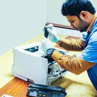 خدمات کامپیوتر پرینتر شبکه دکل دوربین مدابسته برق