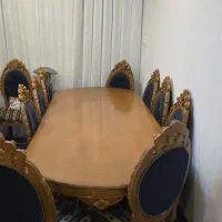 میز ناهارخوری ۱۰ نفره سلطنتی|میز و صندلی غذاخوری|اصفهان, سرتاوه|دیوار