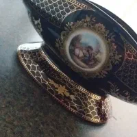 ظرف شکلات خوری سورمه ای طرح لیلی و مجنون
