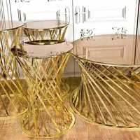 عسلی پیچک جلو مبلی و عسلی پایه فلزی طلایی مدل پیچک|مبلمان خانگی و میز عسلی|آفتاب, |دیوار