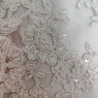 پارچه کار شده مجلسی مناسب عروس