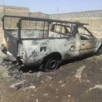 ماشین اریسان سوخته