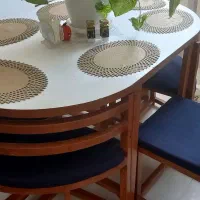 میزغذاخوری ۶نفره کم جا