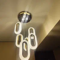 لوستر وارداتی سه تایی ابطلل|لوستر و چراغ آویز|تبریز, |دیوار