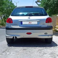 پژو ۲۰۶ نقره ای مدل ۸۴|خودرو سواری و وانت|پرند, فاز ۲|دیوار