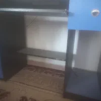 کتابخانه و میز کامپیوتر|میز تحریر و کامپیوتر|رباط‌کریم, رباط‌کریم|دیوار