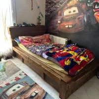 سرویس خواب تمام چوب گردو