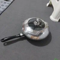 ماهیتابه در دار چدنی|ظروف پخت‌وپز|گنبد کاووس, |دیوار