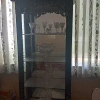 بوفه چوبی منبت کاری شده
