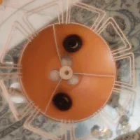 لوستر فلزی دو شعله|لوستر و چراغ آویز|اصفهان, مرداویج|دیوار