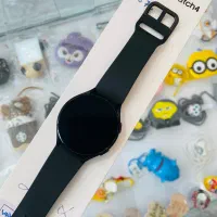 Galaxy watch 4 44mm در حد نو لوازم تکمیل