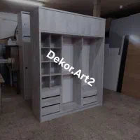 کمد دیواری ریلی تخت خواب  کم جا کابینت|تخت و سرویس خواب|تهران, شیخ هادی|دیوار