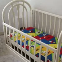 تخت چوبی کودک|تخت و سرویس خواب|بم, |دیوار