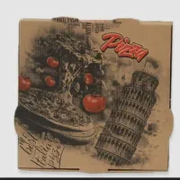 جعبه پیتزا ، جعبه سیب‌زمینی ، کاغذ ساندویچ