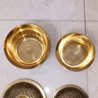 قندان برنجی قلم طاووس سیاه قلم (توضیحات خونده بشه)|ظروف سرو و پذیرایی|تهران, خاک سفید|دیوار