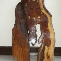 ساعت دیواری چوبی روستیک زیبا|ساعت دیواری و تزئینی|کرج, فاز ۳ گوهردشت|دیوار