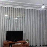 پلیسه پانچ مینیمال پرده آماده نصب نصاب همین الان|پرده، رانر، رومیزی|مشهد, الهیه|دیوار