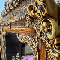 کنسول و آیینه سلطنتی|مبلمان خانگی و میز عسلی|رشت, استقامت ۱|دیوار