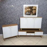 اینه کنسول میز تی‌وی جاکفشی