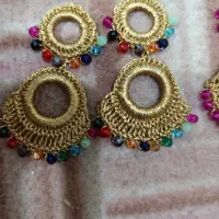 گوشواره سنتی، صنایع دستی قشم|بدلیجات|قشم, |دیوار
